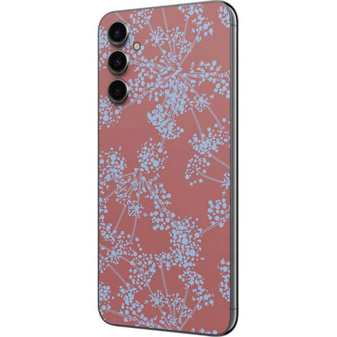 Airy Blue Floral Galaxy A14 5G Skin